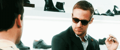 Man With Sunglasses Talking To Another Man GIF