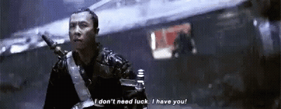 Man With Sword Talking To Another Man GIF