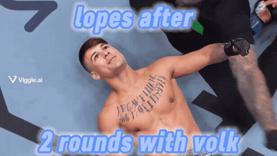 Man With Tattoo On Chest Lopes After 2 Rounds With Volk GIF