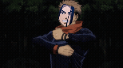 Man With Tattoos Holding Sword GIF