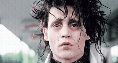 Man With Tear Running Down Face GIF