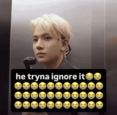Man With Tears He Tryna Ignore It GIF