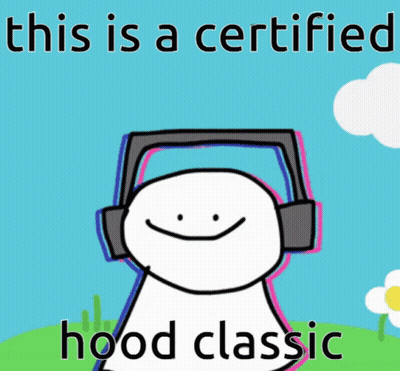 Man With Text The Hood Sycurity GIF