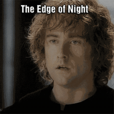 Man With The Edge Of Night GIF