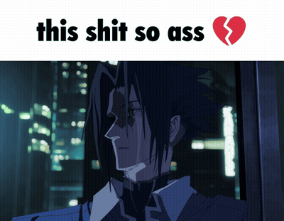 Man With This Shit So Ass Above Him GIF