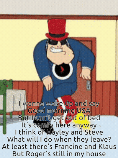 Man With Top Hat And Sunglasses GIF