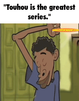 Man With Touhou Is The Greatest Series GIF