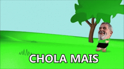 Man With Tree Saying Chola Mais GIF
