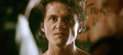 Man With Turkey Text Behind Him GIF