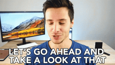 Man With Two Monitors Says Lets Take A Look At That GIF