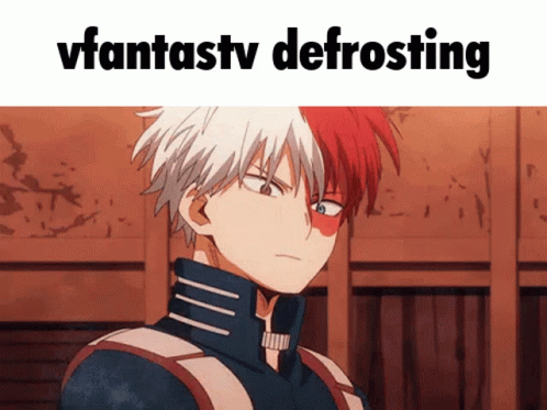 Man With Vfantastv Defrosting