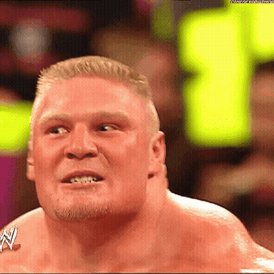 Man With W Logo Making Funny Face GIF