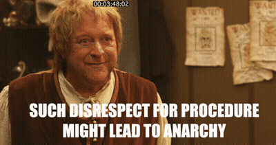 Man With Wanted Poster GIF