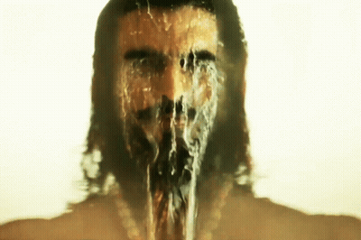 Man With Water Coming From Nose And Mouth GIF