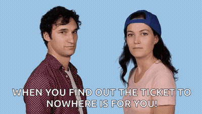 Man With What's There To Be Happy Bottles GIF