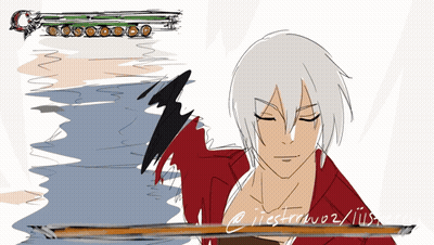 Man With White Hair And Red Jacket Iiestruoz GIF