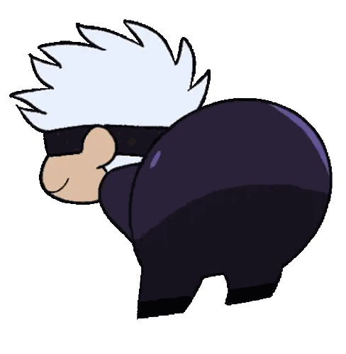 Man With White Hair And Sunglasses Sticker