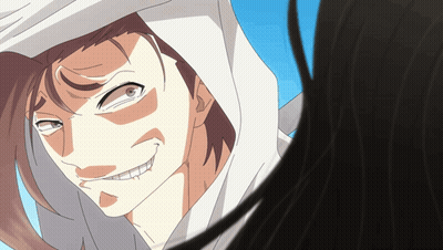 Man With White Hood GIF