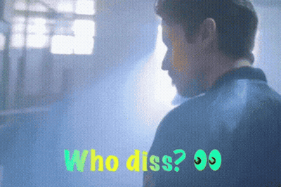 Man With Who Diss GIF