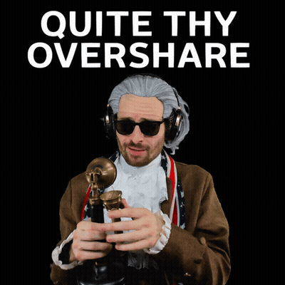 Man With Wig And Sunglasses Talking On Phone GIF