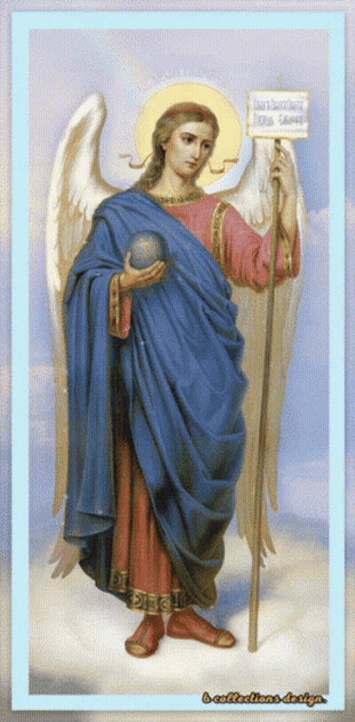 Man With Wings Holding Sign Saying A Collection Of Design GIF