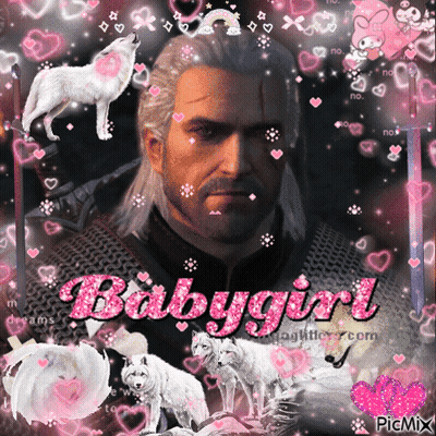 Man With Wolves Babygirl GIF