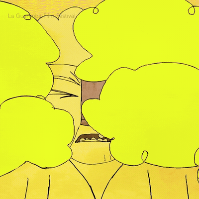 Man With Wooden Block In Nose La Guarimba Film Festival GIF