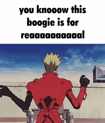 Man With Words You Knooow This Boogie Is For Reaaaaal GIF