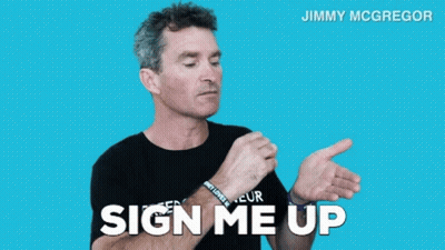 Man With Wristband Saying Jimmy Mcgregor GIF