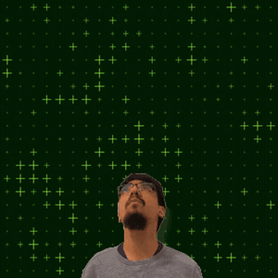 Man With Yellow 10 On Green Background GIF