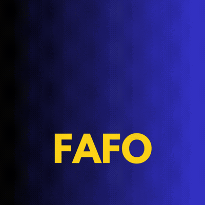 Man With Yellow Fafo GIF