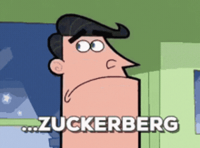 Man With Zuckerberg On Chest GIF