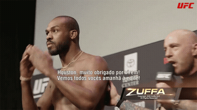 Man With Zuffa Name Tag GIF