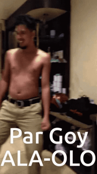 Man Without Shirt Dancing Par Goy Ala-Olo GIF