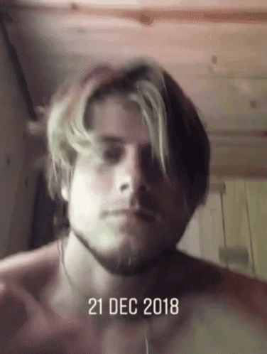 Man Without Shirt Date 21 Dec 2018 GIF