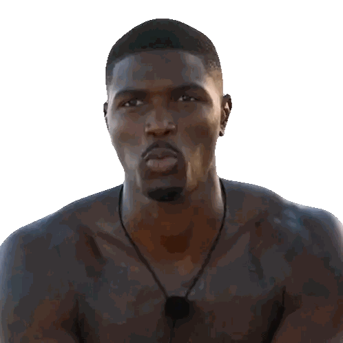Man Without Shirt Giving Thumbs Up Sticker