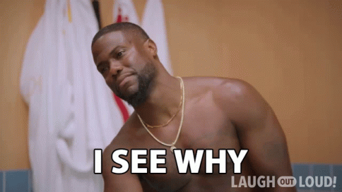 Man Without Shirt Says I See Why GIF