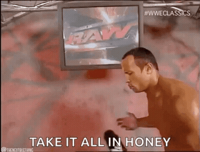 Man Without Shirt Standing In Front Of TV GIF