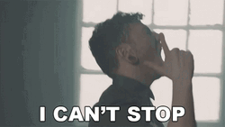 Man Yelling Cant Stop Wont Stop GIF
