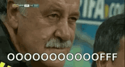 Manager Vicente Del Bosque Oof Reaction  GIF
