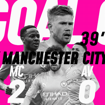 Manchester City Scoring A Goal GIF