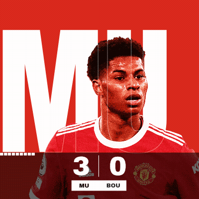 Manchester United Soccer Player Advertisement GIF