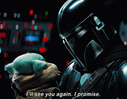Mandalorian Saying Farewell GIF