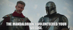 Mandalorian Village Volunteer GIF