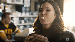 Mandy Moore Bubble Gum Game GIF