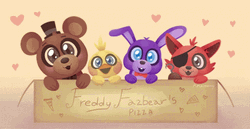 Mangle Freddy Fazbear Pizza GIF