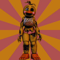 Mangle Friend Duck GIF