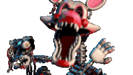 Mangle Jumpscare Sticker GIF