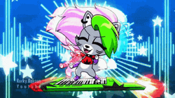 Mangle Rock Star Girl GIF