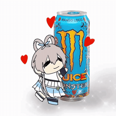 Mango Loco Monster Juice Can GIF